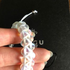 Mermaid glass double bracelet